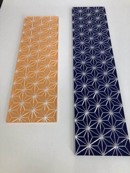 切子風NC彫刻